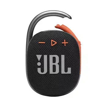 Parlante Portátil JBL/ Clip 4/ 5 Watts/ Bluetooth/ Resistente al Agua/ Negro